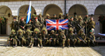 Reenacting Group British Forces in Poland
